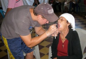 Patrick Cooper travels to Honduras to help with dental work.