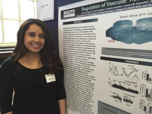 Samana Zaidi at Frontiers in Undergraduate Research