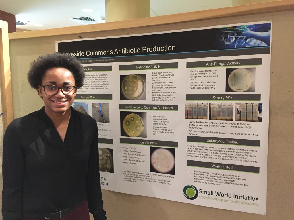 Jiana Baker, Lakeside Commons Antibiotic Production, at the Small World Initiative