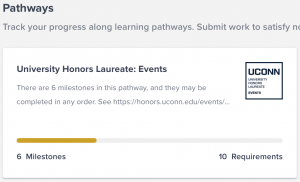 Portfolium: University Honors Laureate Pathway