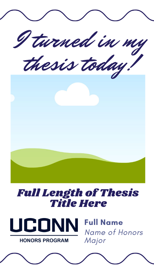 uconn honors thesis examples