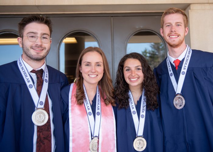 Medals Ceremony UConn Honors Program